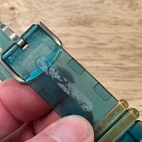 Casio Baby G Shock G-LIDE Watch - BG370 Jelly Green and Blue - Picture 2 of 6